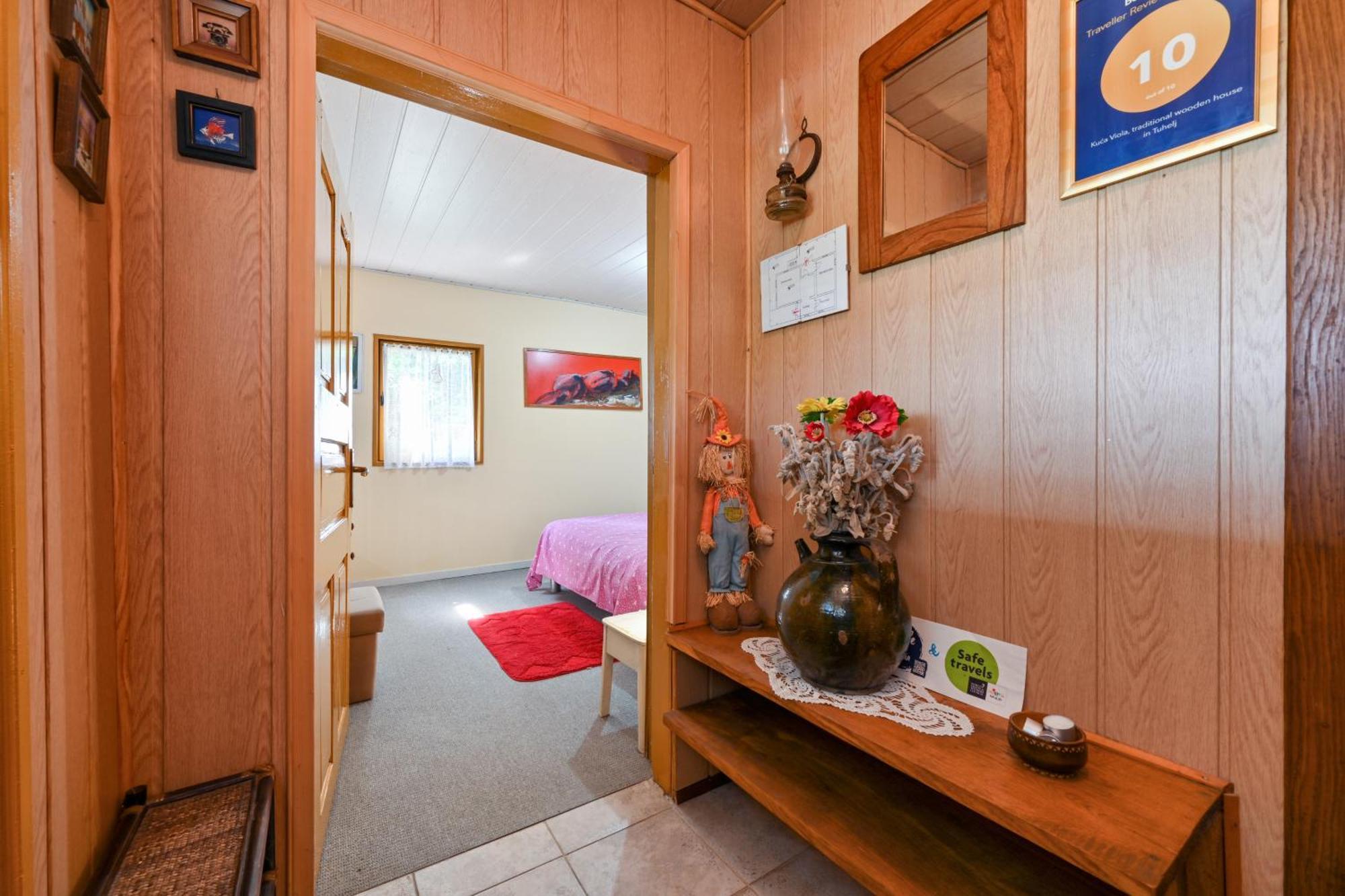 Kuca Viola, Traditional Wooden House In Tuhelj Eksteriør bilde